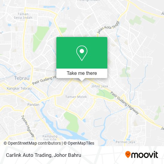 Carlink Auto Trading map