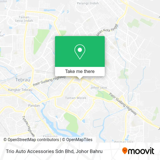 Trio Auto Accessories Sdn Bhd map