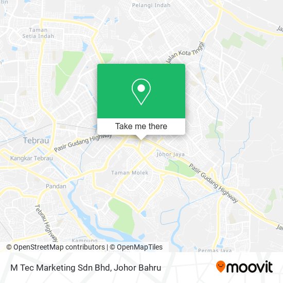 M Tec Marketing Sdn Bhd map