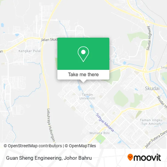 Guan Sheng Engineering map