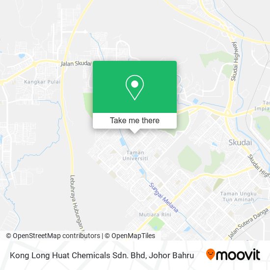 Kong Long Huat Chemicals Sdn. Bhd map