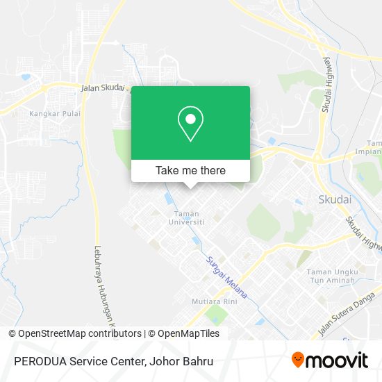 PERODUA Service Center map