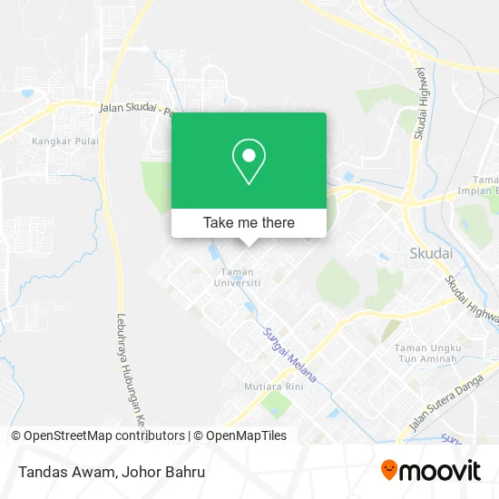 Tandas Awam map