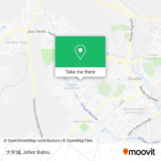 大学城 map