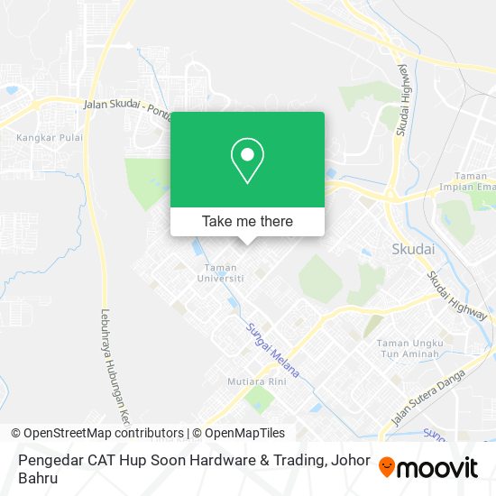 Pengedar CAT Hup Soon Hardware & Trading map