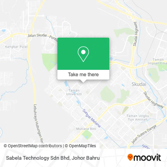 Sabela Technology Sdn Bhd map
