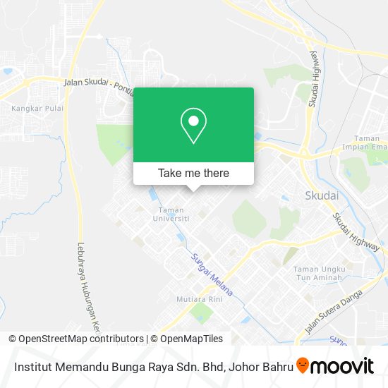 Institut Memandu Bunga Raya Sdn. Bhd map