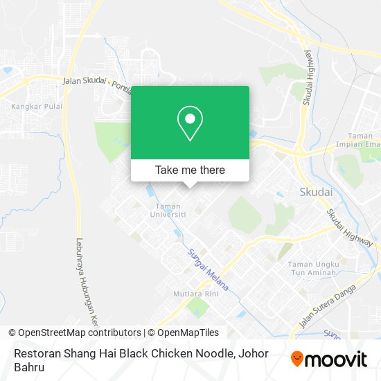 Restoran Shang Hai Black Chicken Noodle map