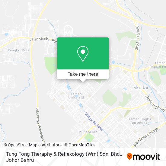 Tung Fong Theraphy & Reflexology (Wm) Sdn. Bhd. map