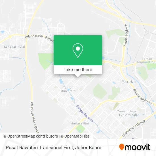 Pusat Rawatan Tradisional First map