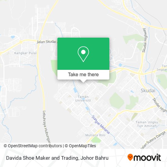Davida Shoe Maker and Trading map