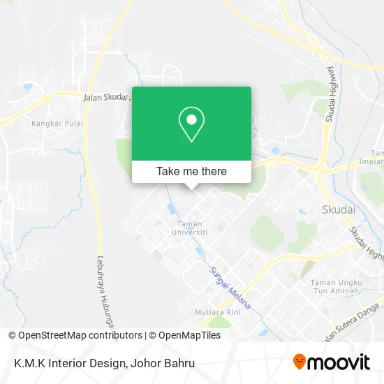 K.M.K Interior Design map