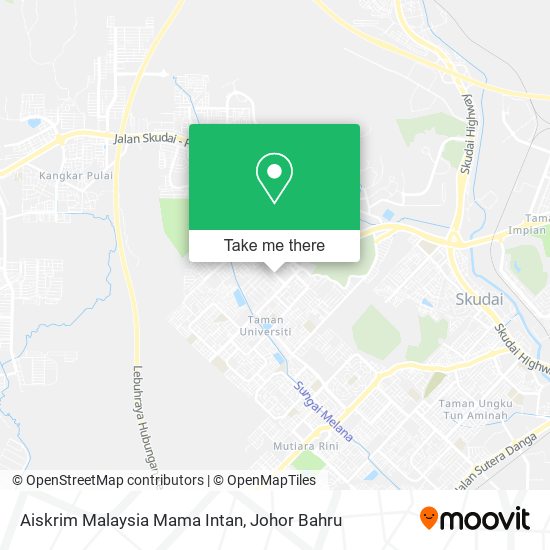 Aiskrim Malaysia Mama Intan map