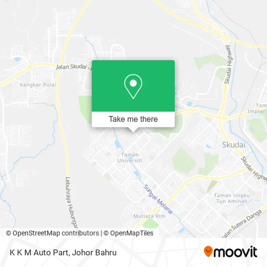K K M Auto Part map