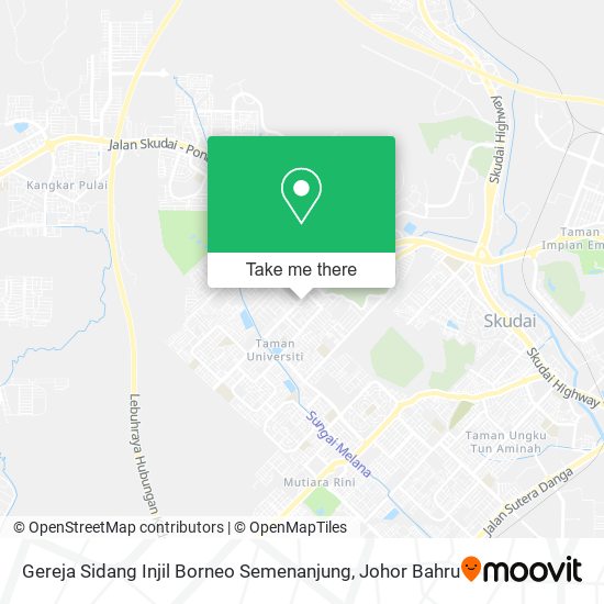 Gereja Sidang Injil Borneo Semenanjung map