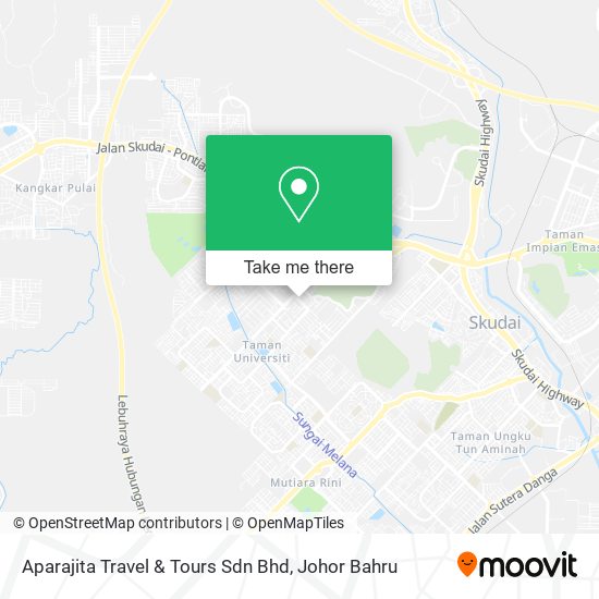 Aparajita Travel & Tours Sdn Bhd map