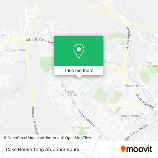 Cake House Tong Ah map