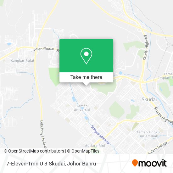 7-Eleven-Tmn U 3 Skudai map