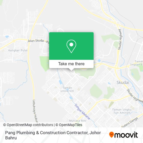 Pang Plumbing & Construction Contractor map