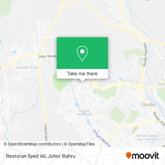 Restoran Syed Ali map
