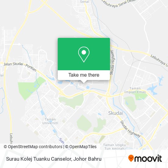 Surau Kolej Tuanku Canselor map