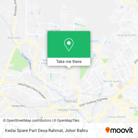 Kedai Spare Part Desa Rahmat map