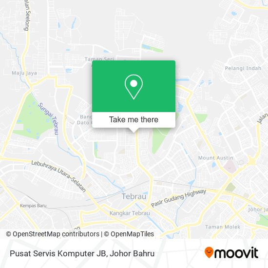 Pusat Servis Komputer JB map