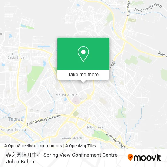 春之园陪月中心 Spring View Confinement Centre map