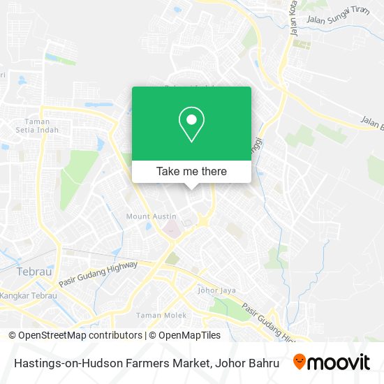 Hastings-on-Hudson Farmers Market map