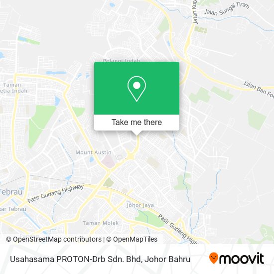 Usahasama PROTON-Drb Sdn. Bhd map