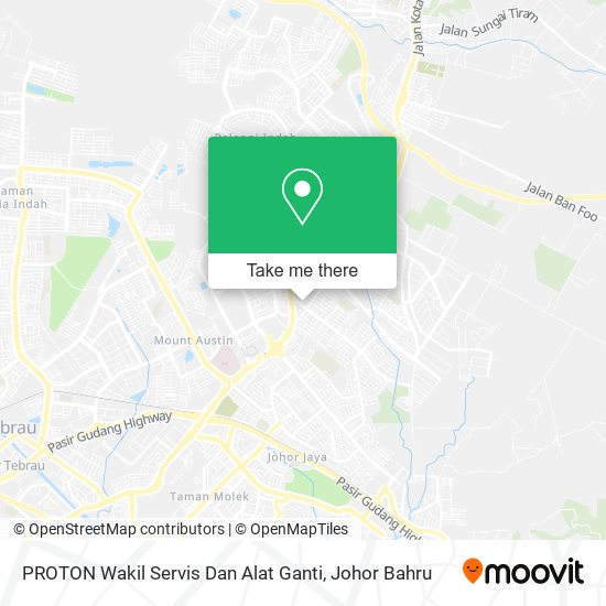 PROTON Wakil Servis Dan Alat Ganti map