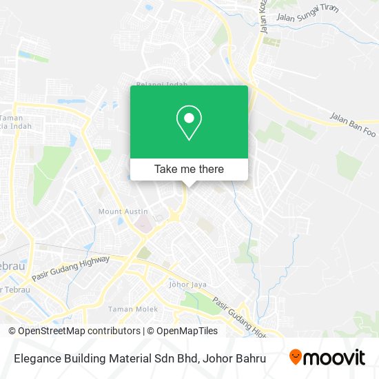 Elegance Building Material Sdn Bhd map