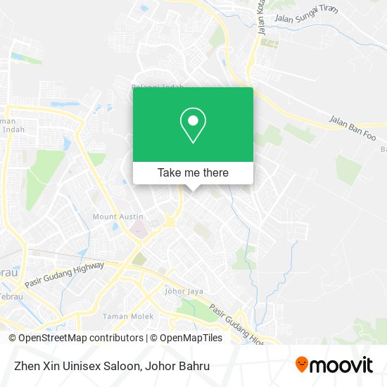 Zhen Xin Uinisex Saloon map