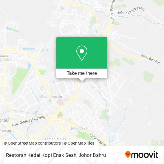 Restoran Kedai Kopi Enak Seah map