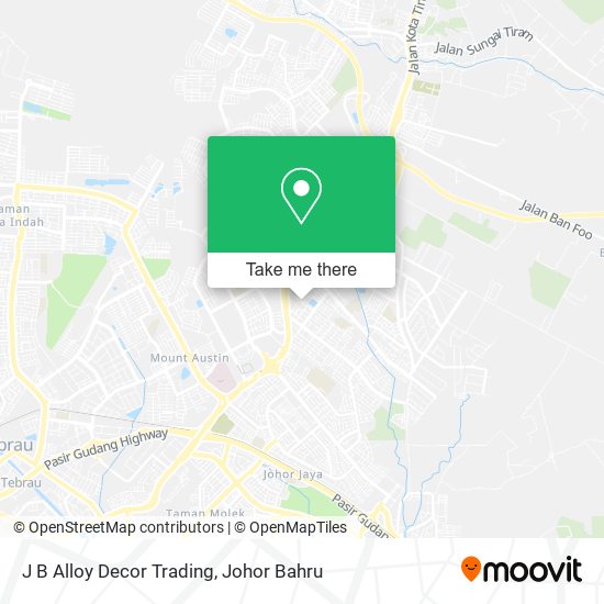 J B Alloy Decor Trading map