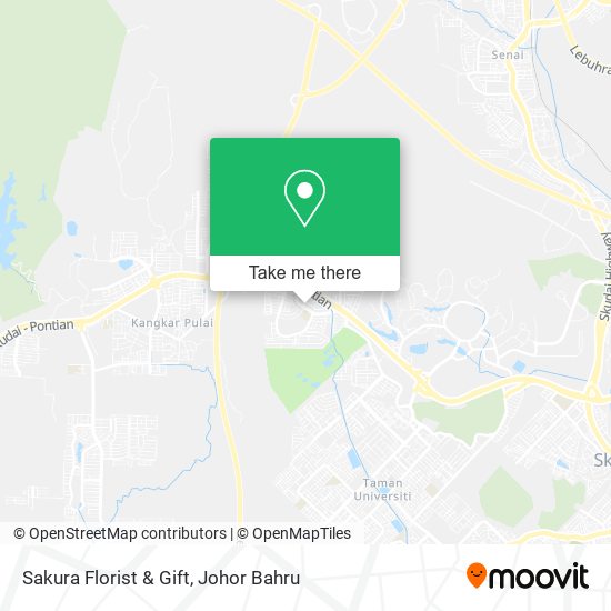 Sakura Florist & Gift map