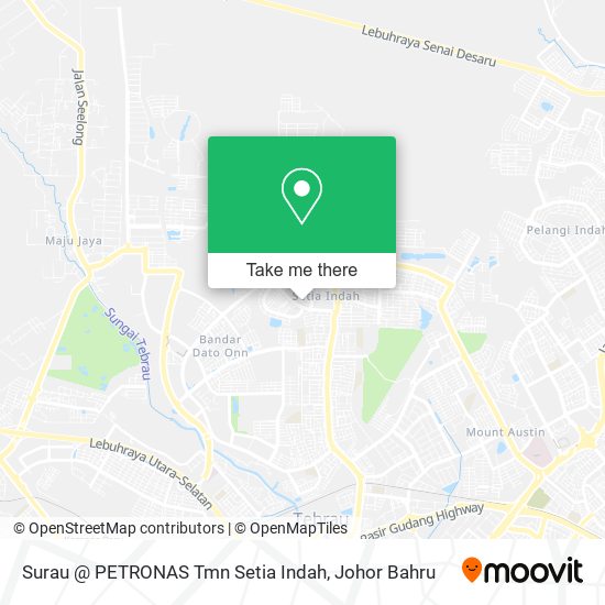 Surau @ PETRONAS Tmn Setia Indah map