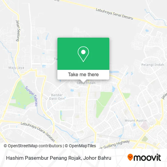 Hashim Pasembur Penang Rojak map