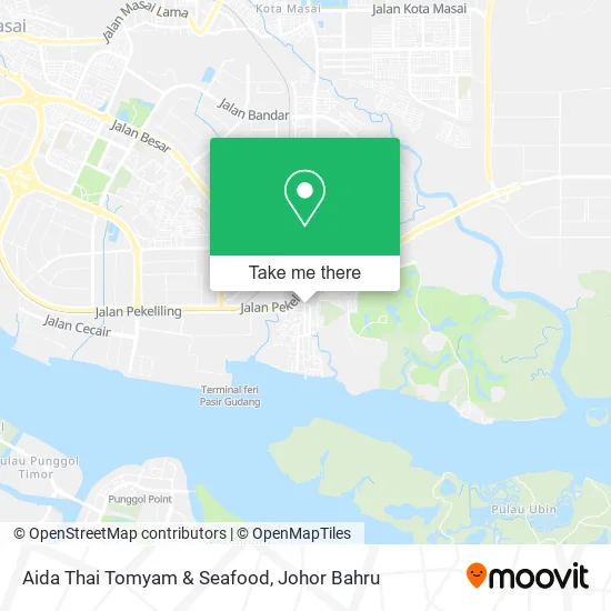 Aida Thai Tomyam & Seafood map