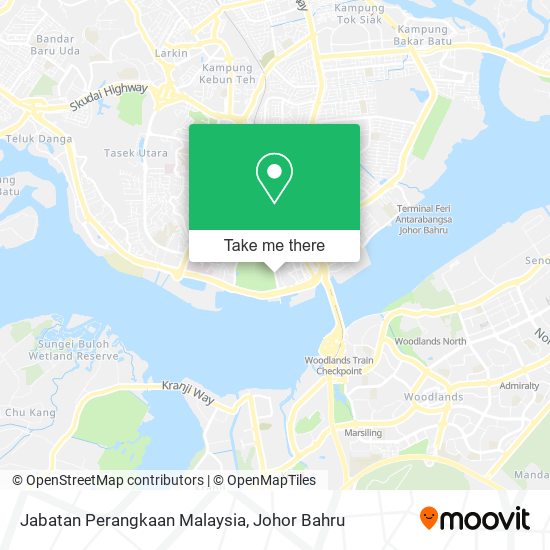 Jabatan Perangkaan Malaysia map