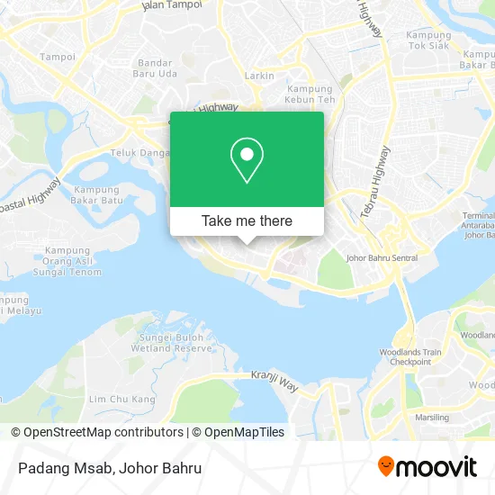 Padang Msab map