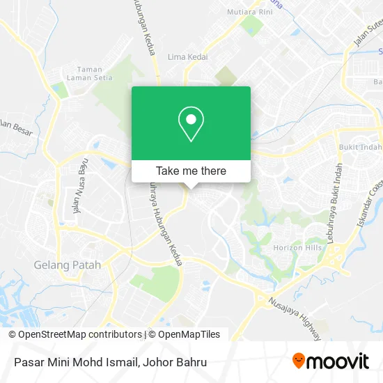 Pasar Mini Mohd Ismail map