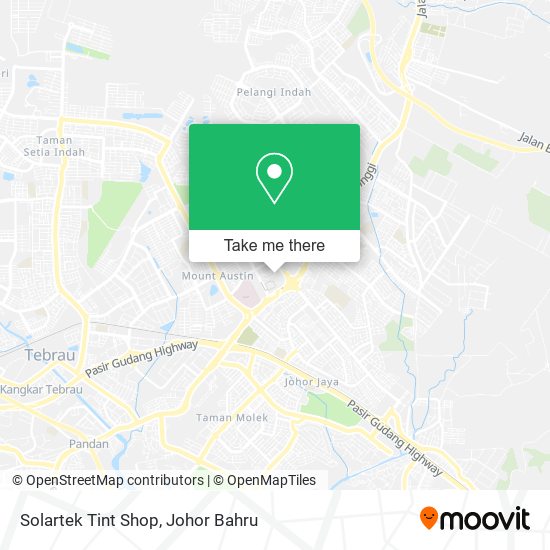 Solartek Tint Shop map