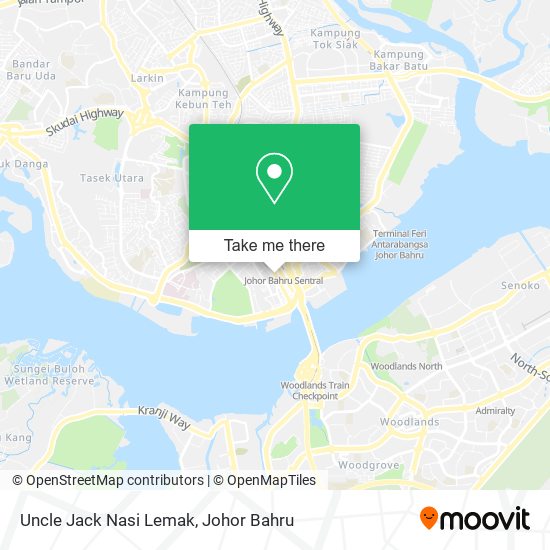 Uncle Jack Nasi Lemak map