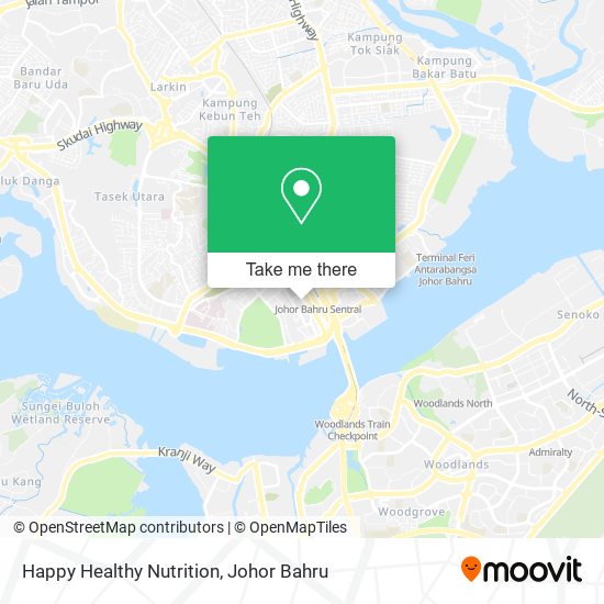 Happy Healthy Nutrition map