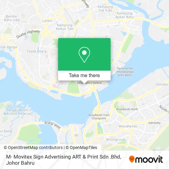 M- Movitex Sign Advertising ART & Print Sdn .Bhd map