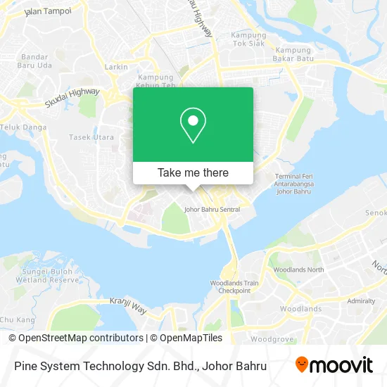 Pine System Technology Sdn. Bhd. map