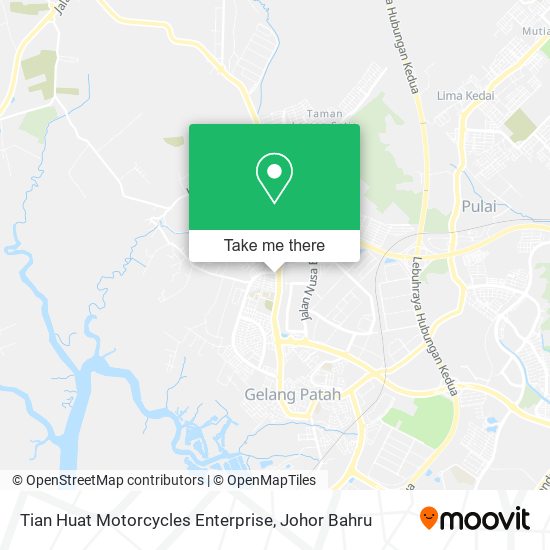 Tian Huat Motorcycles Enterprise map
