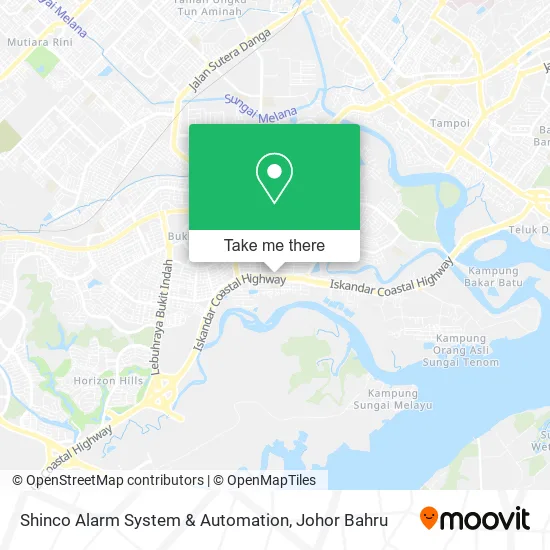 Shinco Alarm System & Automation map