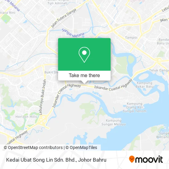 Kedai Ubat Song Lin Sdn. Bhd. map